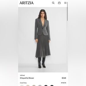 Wilfred Grey Etiquette Blazer